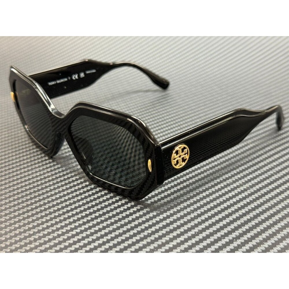 Womens Tory Burch Black 55mm Sunglasses